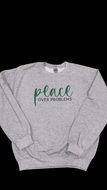 Green Glitter Cursive P.O.P. Sweatshirt