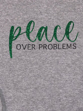 Load image into Gallery viewer, Green Glitter Cursive P.O.P. Sweatshirt

