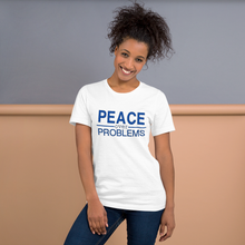Load image into Gallery viewer, Blue + White &quot;OG&quot; P.O.P. T-shirt
